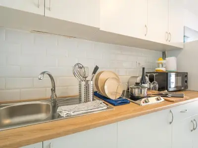 Una cocina o zona de cocina en Apartamento Bungalow Maspalomas