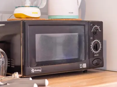 Una televisión o centro de entretenimiento en Apartamento Bungalow Maspalomas