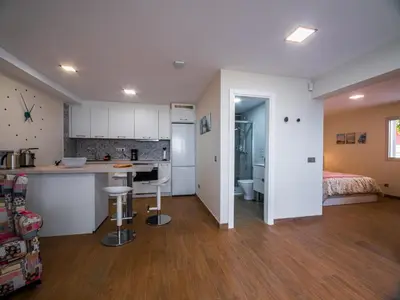 Una cocina o zona de cocina en Salinetas VIDA & MAR