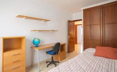 Cama o camas de una habitación en DUPLEX EN EL CENTRO DE GALDAR