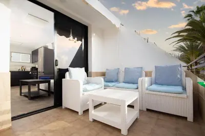Zona de estar de Adrian Apartment