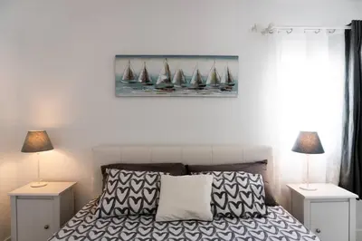 Cama o camas de una habitación en Exclusive & Elegant Luxury Stay with Stunning Ocean Views