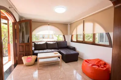 Zona de estar de Serenity Garden
