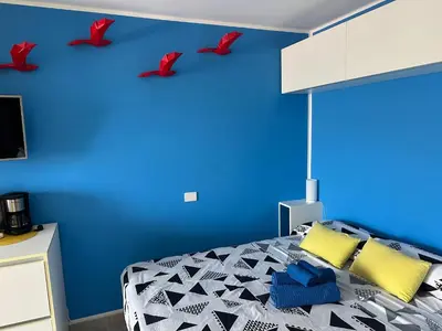 Cama o camas de una habitación en Estudio mondrian