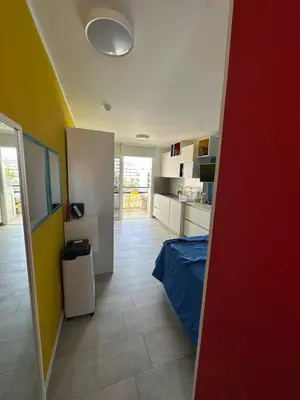 Una cocina o zona de cocina en Estudio mondrian