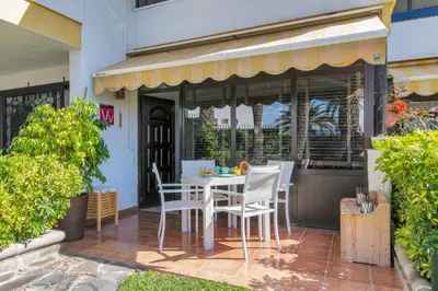 Un balcón o terraza de Home2Book The Place to Be, Pool&Beach San Agustin