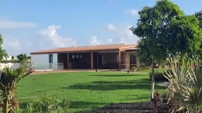 Jardín al aire libre en Finca La Suerte Grande