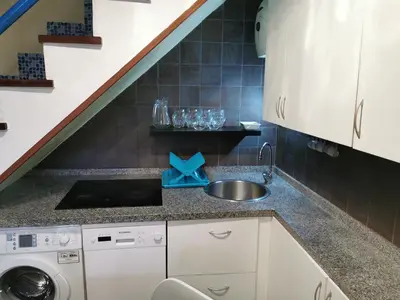 Una cocina o zona de cocina en CASA GUAPA Maspalomas Playa de l'ingles
