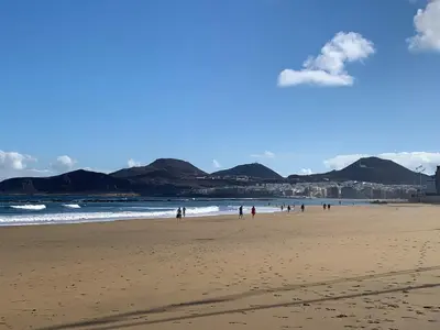 Paisaje cerca de este albergue