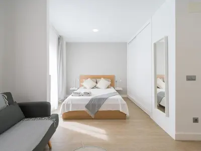 Cama o camas de una habitación en Marines 2