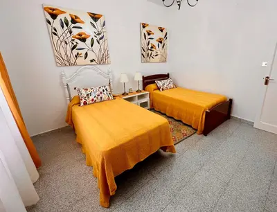 Cama o camas de una habitación en La Orquídea