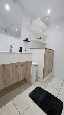Un baño de Bungalow Tauro