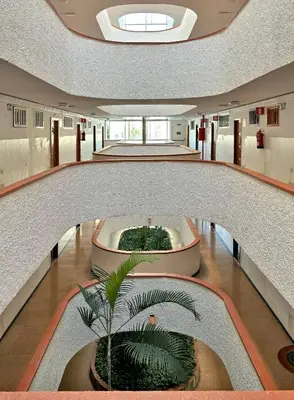 Plano de Cosy Garden View Apartment Tinache
