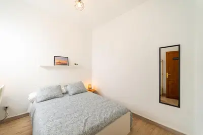 Cama o camas de una habitación en Un Lugar House Canteras - Coliving