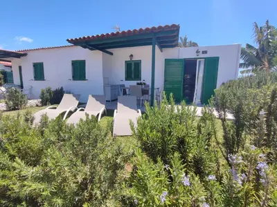 Jardín al aire libre en 2 bedroom bungalow aguamarina