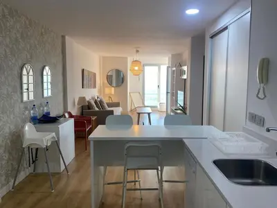 Una cocina o zona de cocina en Numancia1-2B