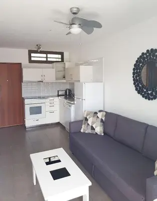 Una cocina o zona de cocina en Relax Arimar Apartment Puerto Rico