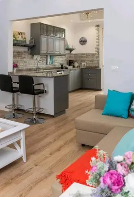 Una cocina o zona de cocina en Living House