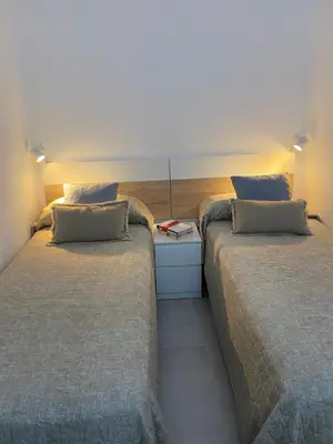 Cama o camas de una habitación en MY SUN LAS CANTERAS