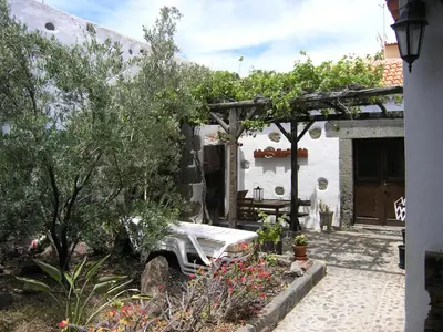 Jardín al aire libre en Vivelorural - La Casita de Andrés 1 en Agüimes