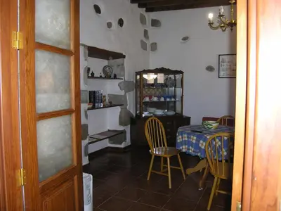 Una cocina o zona de cocina en Vivelorural la casita de Andrés 2, Agüimes