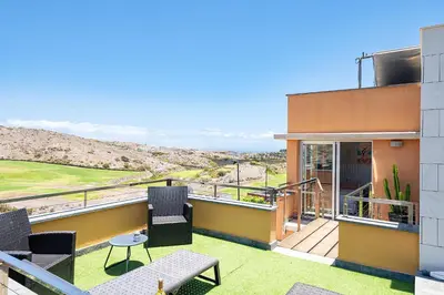 Paisaje cerca de esta villa