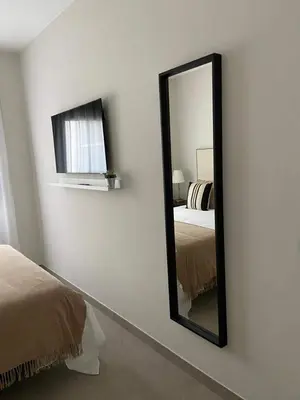 Cama o camas de una habitación en Castelar Rooms