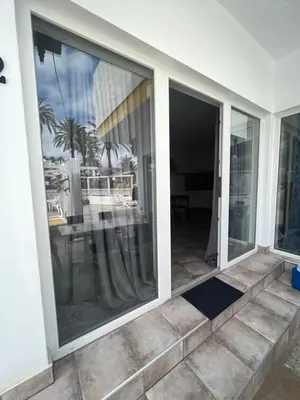 Un balcón o terraza de San Agustin2, quiet apartment close to the beach