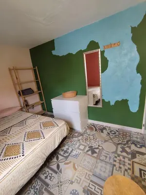 Cama o camas de una habitación en Casa Mamre