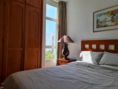 Cama o camas de una habitación en Barbados II Yumbo Two Bedroom Apartment
