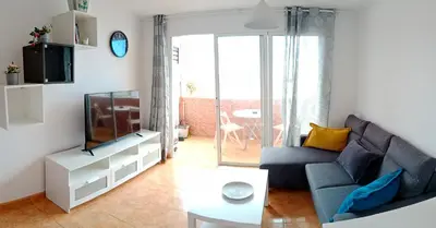 Zona de estar de EL MORRO SEA VIEW APARTMENT
