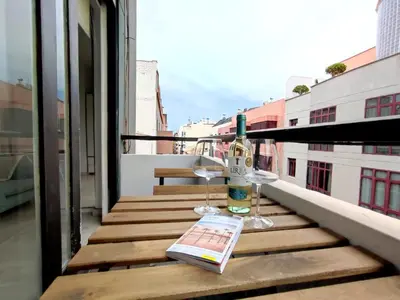 Un balcón o terraza de Las Canteras Suite