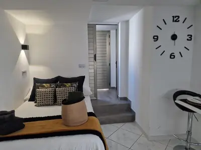 Zona de estar de Ocean Surf Suite