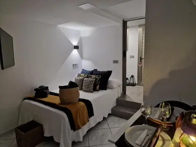Zona de estar de Ocean Surf Suite