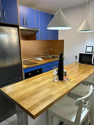 Una cocina o zona de cocina en Lorentz Holiday Home