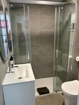 Un baño de Lorentz Holiday Home
