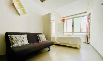 Cama o camas de una habitación en Recovery Las Canteras