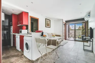 Una cocina o zona de cocina en Home2Book Cozy Apartment Playa del Inglés, Pool