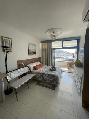 Cama o camas de una habitación en Casa Mar y Sol - Seaview - private parking-renovated studio