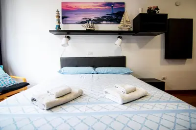 Cama o camas de una habitación en Casa Canteras