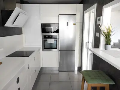 Una cocina o zona de cocina en Las Palmas Golf & Beach
