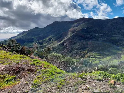 Paisaje cerca de este chalet de montaña