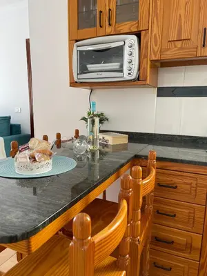 Una cocina o zona de cocina en ÁTICO 