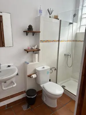 Un baño de Casa en Mogán
