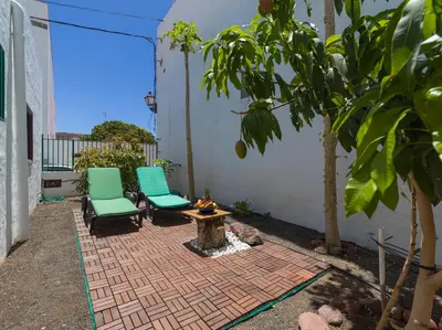 Jardín al aire libre en Agaete Pupe Home by Canariasgetaway
