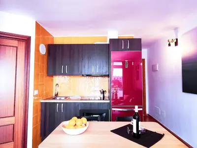 Una cocina o zona de cocina en Relaxing Friendly Holiday Home