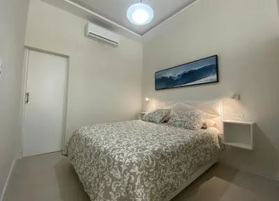 Cama o camas de una habitación en Salinetas Beach.
