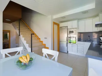 Una cocina o zona de cocina en Salobre private pool overlooking to the golf course- Pet friendly
