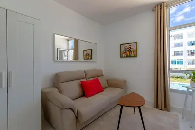 Zona de estar de HORIZON VACATION HOME - Luxury Condo near Yumbo