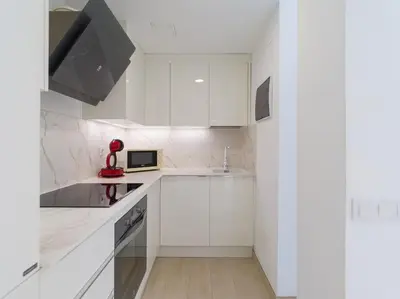 Una cocina o zona de cocina en Sonemar Suites Sonnenland